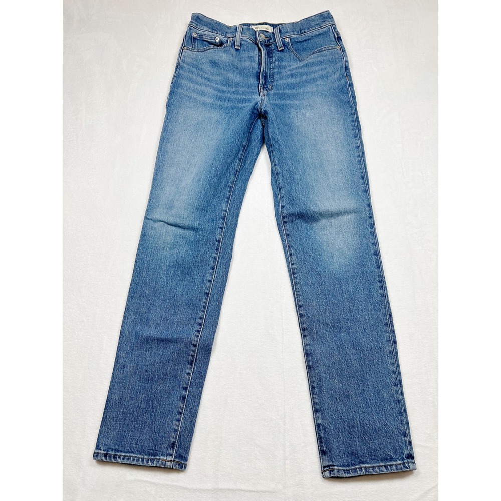 Madewell The Perfect Vintage Jeans 28 Tapered Leg Mom Jean Classic Preppy